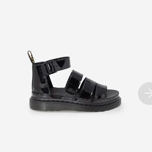 Dr. Martens Black Leather Sandal